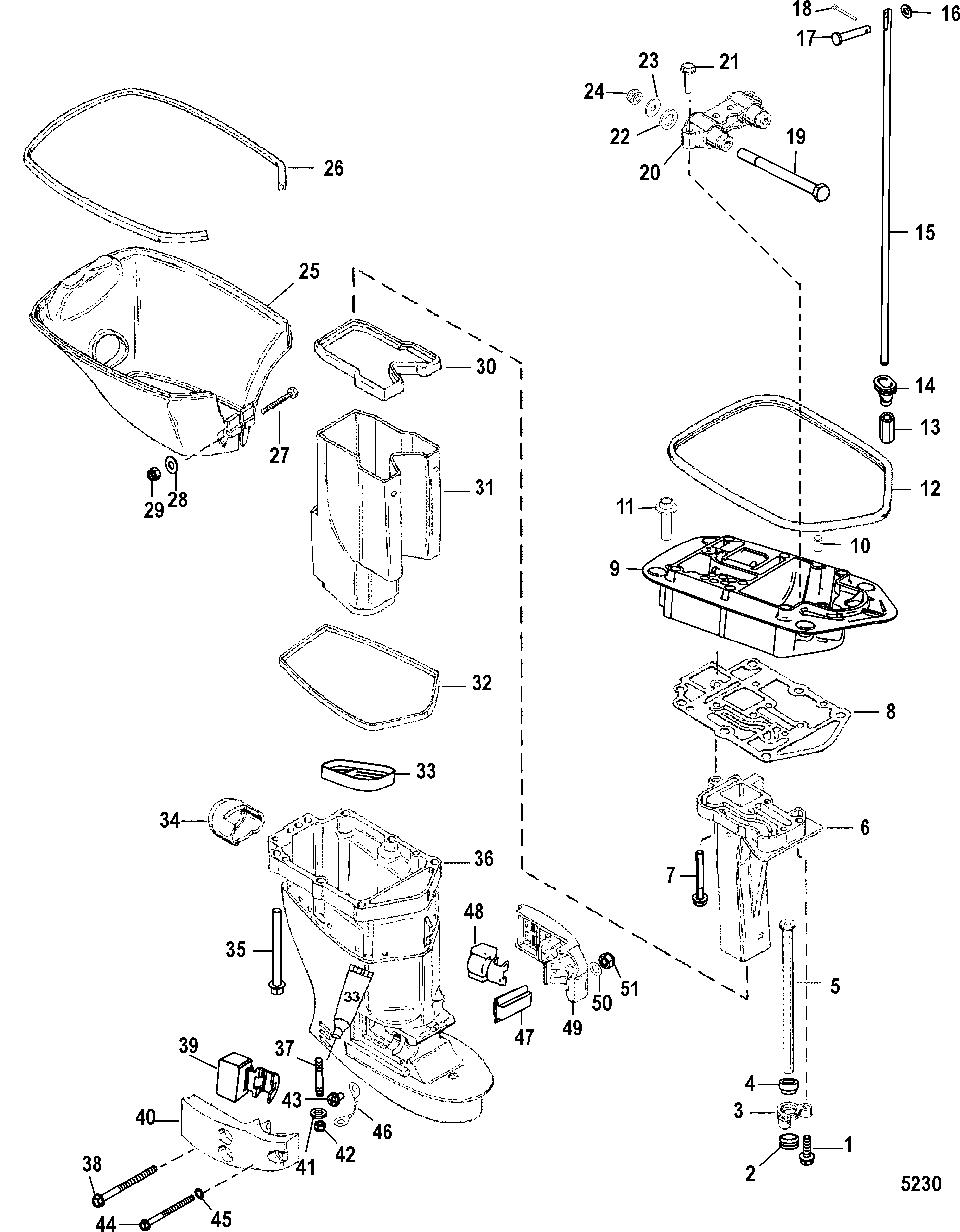 Bravo One Outdrive Diagram