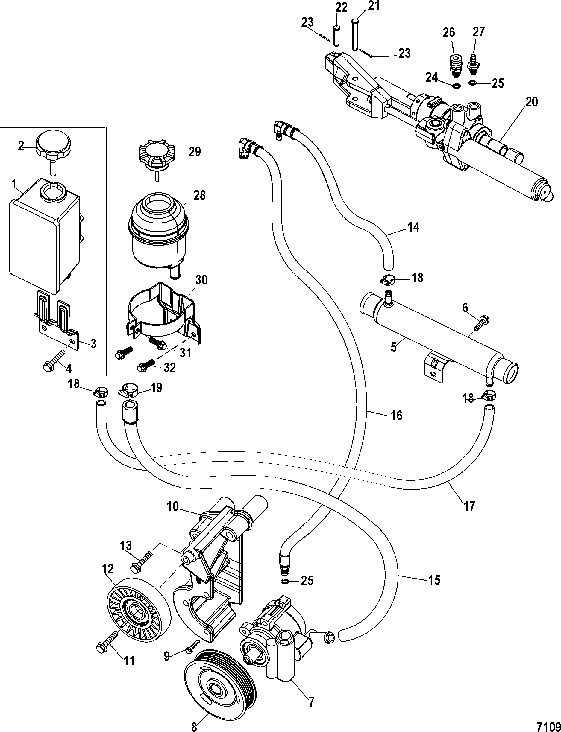 CP Performance - Power Steering mercathode wiring diagram 