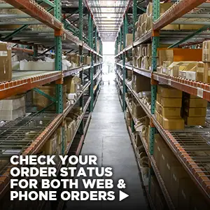 Check the status of your order