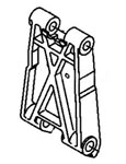 CARRIER-TRIM PIN Mercruiser 803780001