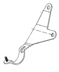 BRACKET Mercruiser 808034T