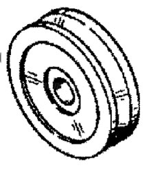 PULLEY Mercruiser 809134