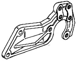 BRACKET Mercruiser 818368T1