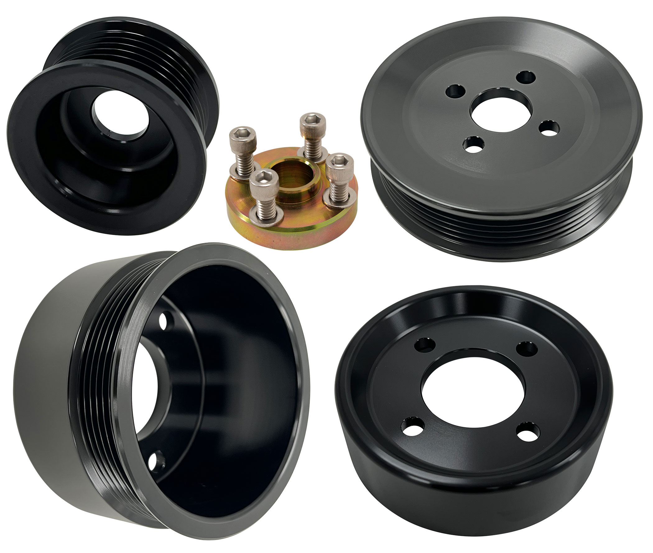 CP Performance Billet 496 8.2L Mercury Serpentine Pulley Kit