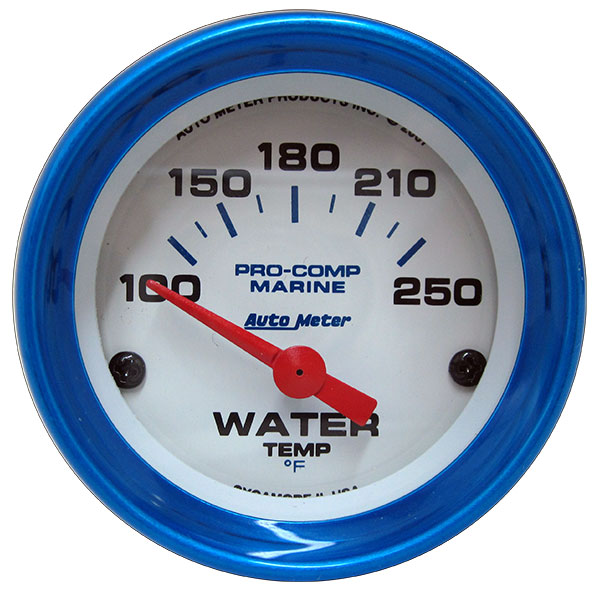 2 Electric Water Temperature Gauge