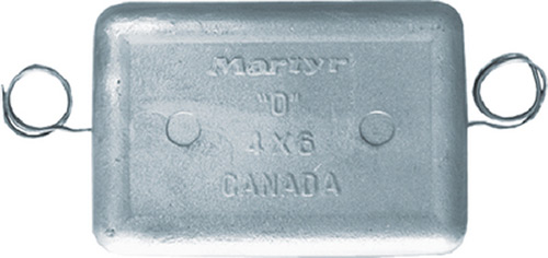 Martyr Cmppw Zinc Hull Anode 5" X 9"