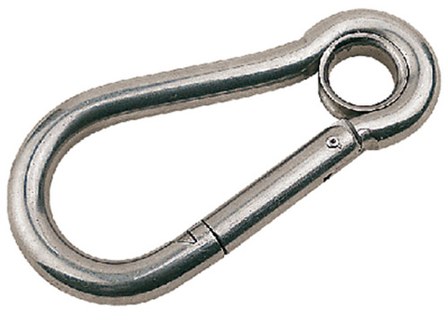 Snap Hook-SS w/Eye 5/16X 3-1/4