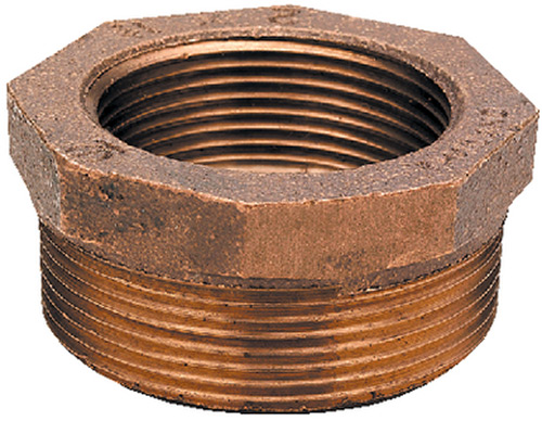 1-1/4 X 1 Bronze Hex Bushing