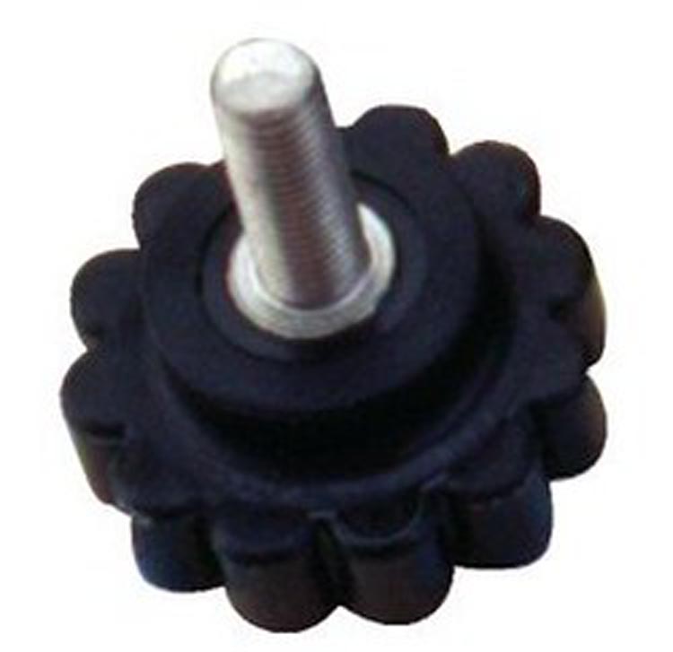 Bimini Top Head Screw 1/4-28 Black