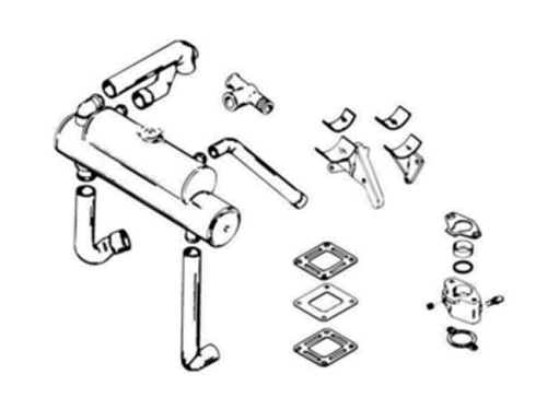 CLOSED COOLING KT Mercruiser 860427A7