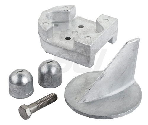 Gen I Anode Kit, Zinc Fits Mercruiser Gen I Complete Anode Kit Zinc