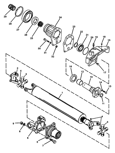 CP Performance - Drivehshaft and Tailstock (Driveline)